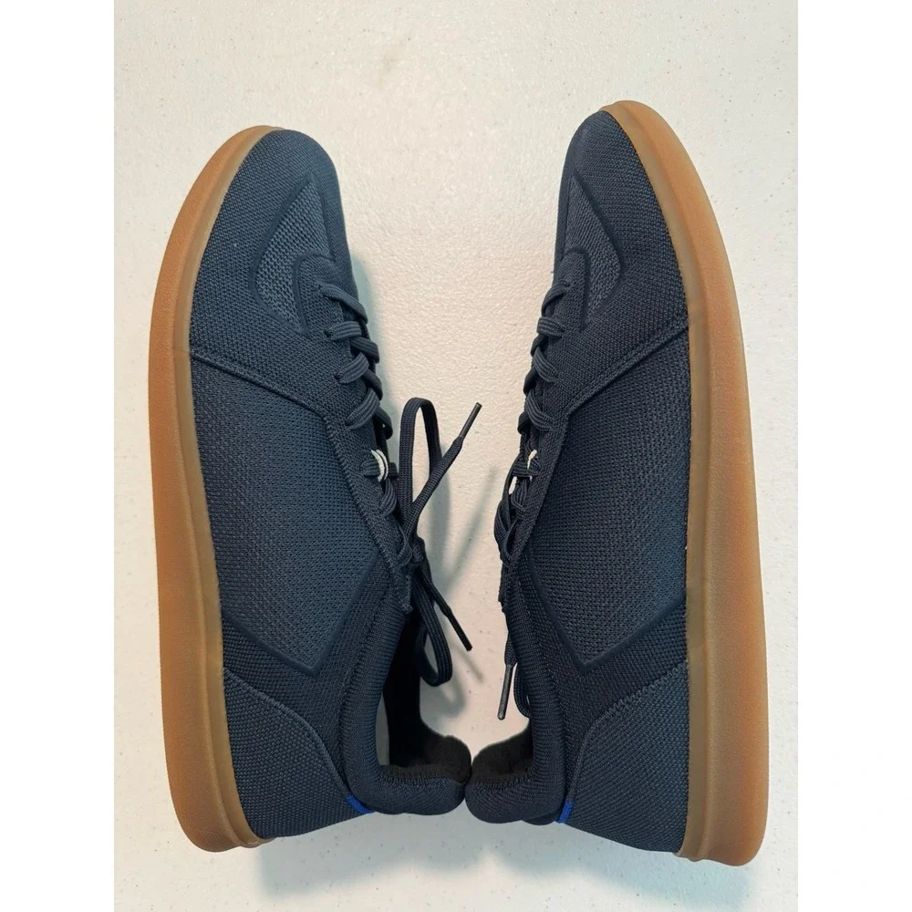 Rothy's The RS01 Sneaker Men's Casual Preppy Shoes Navy Size 14 Comfort